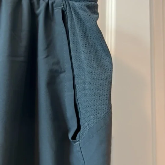 Adidas track pull on  pants greyish blue XL climalite with pockets workout pants - Picture 6 of 13